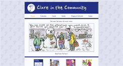 Desktop Screenshot of clareinthecommunity.co.uk